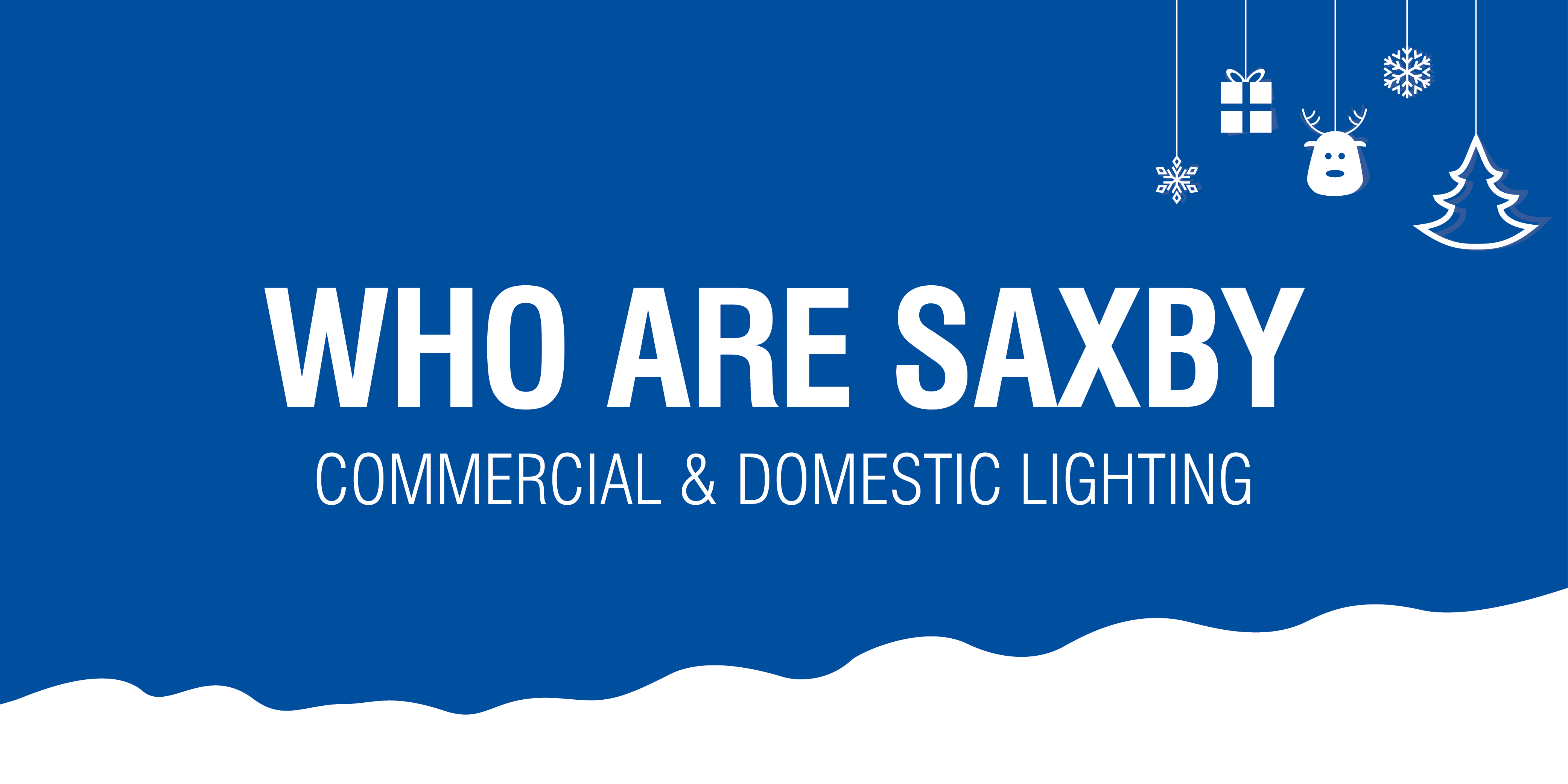 Who Are Saxby? Commercial & Domestic Lighting